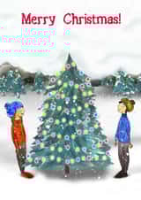 christmas christmas tree Card 39647 created by Laura Kavanagh
