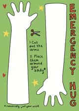 Friend Hug Love & Friendship Card 17786 created by Rosie Johnson Illustrates