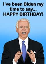 Joe Biden Biden Birthday Card 19576 created by Pawwmarkss