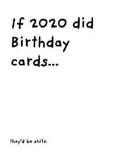 funny rude Birthday Card 45998 created by 2020