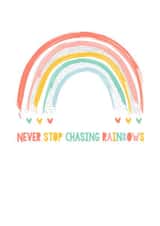 chasing rainbows Thinking of you Card 8957 created by Pipsqueak Designs