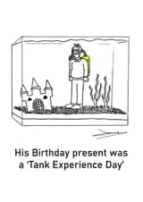 Cartoon Humour Birthday Card 1778 created by James Mellor