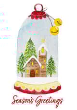 arty classic Christmas Card 46002 created by Ruka Made Treasures