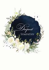 Deepest Sympathy Condolences Card created by Natalie Ryan