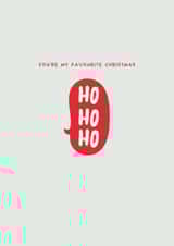 Christmas ho ho ho Card 40627 created by Kate Rucker