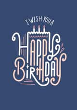 arty classic Birthday Card 45852 created by Cardly worth bothering