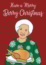 adult berry Christmas Card 43194 created by Amy Louisa
