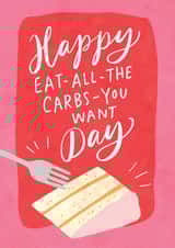 cake carbs Birthday Card 20694 created by Nicky Laatz