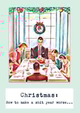 Christmas dinner Card 38063 created by Do Something David