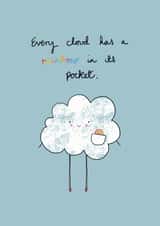 rainbow sendasmile Thinking of you Card 16613 created by marnie  makes