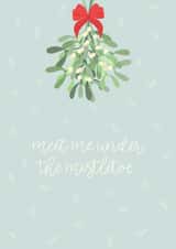 mistletoe adult Christmas Card 44629 created by Amber Jane