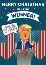 trump winner Christmas Card 35316 created by Matt Lewis
