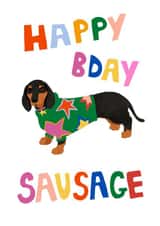 Birthday Card
Cute Funny
For sausage dog lover
For friend, partner, family created by pardon my prints