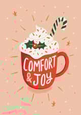 comfort joy Christmas Card 18577 created by Rock Paper Scissors