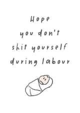 labour pregant Pregnancy Card 20544 created by Superlush Cards