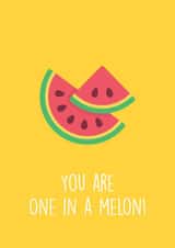 Melons Melon Thank You Card 15514 created by Nuu Cards