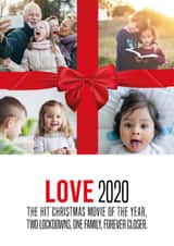 Personalised Christmas Photo Card created by Oh You Know Aaron - Love Actually two lockdowns Christmas Personalised Photo Card 40364