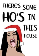 WAP CardiB Christmas Card 13346 created by Maisie-Jane Andrews