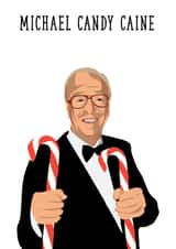Celebrity caine Christmas Card 39868 created by MerryNotesDesigns