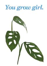 grow girl you grow girl Card 39871 created by MerryNotesDesigns