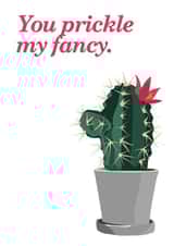 Cactus Plant Valentines Day Card 39873 created by MerryNotesDesigns