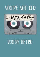 Old Retro Birthday Card 18844 created by Sara Fortune