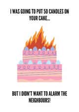 50 50th Birthday Card 16355 created by @Payne Designs