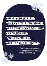 Christmas Covid-19 Card 41139 created by Jasmine Coster - JazziCreates