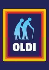 Oldi birthday card created by EllieBeanPrints