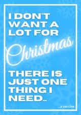 christmas Lockdown Card 42470 created by Holland & Best