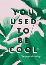 You Used Birthday Card 32193 created by Paper Pipit