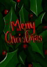 Berry Christmas  Christmas Card 46190 created by Tris Drew