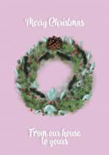 Christmas card lockdown christmas Card 39275 created by Emma Keight