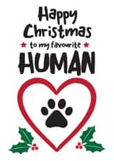 Christmas card from the dog, Christmas card from the cat created by Hello Fridays Studio