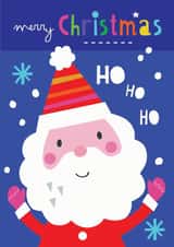 santa hohoho Christmas Card 17908 created by Jayne Schofield