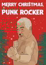 punk  rocker Christmas Card 16657 created by David Rudd