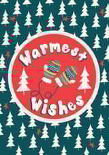 mittens warm Christmas Card 42420 created by Ryann Scrafford