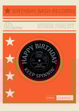 record vintage Birthday Card 19168 created by Claire Beetham-Davies