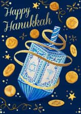 huanukkah happy hanukkah Card 12466 created by Victoria Nelson
