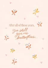 butterflies anniversary Card 45711 created by Nicky Laatz