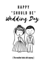Postponed wedding day - weather looks bad anyway! created by Little Niknak's