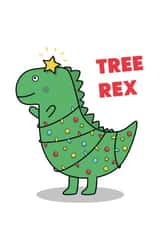 pun tree Christmas Card 42265 created by Graphic Print Company