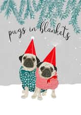 pun pug Christmas Card 42314 created by Tutti Frutti Designs