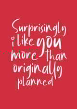 Valentine's Day Card for the One You Really Like created by Blue Belle Creations