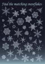 Christmas Snowflake Card 46147 created by Duncan Carty