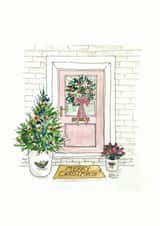 wreath festive Christmas Card 20979 created by Paola Portello
