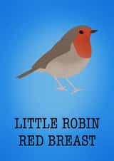 Christmas Robin Card 36390 created by The Ink Splat