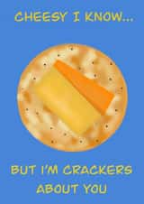 Cheesy card perfect for Valentine’s. Especially if you lover loves cheese created by Rae of Sunshine