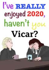 Vicar of Dibley Film/TV/Netflix Christmas Card 44859 created by Frankie & Eric