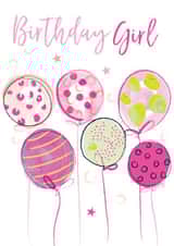Classic Birthday Card - For Her - Birthday Girl created by Katie Phythian Design